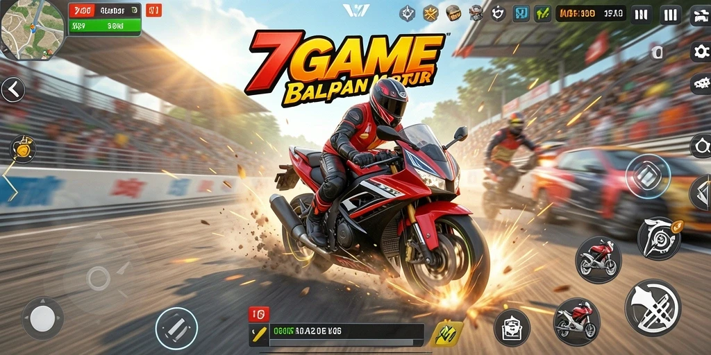 Gameplay seru dan menantang di 7GAME.
