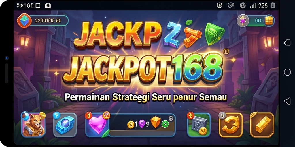 Tampilan gameplay seru dari JACKPOT168 yang penuh strategi.