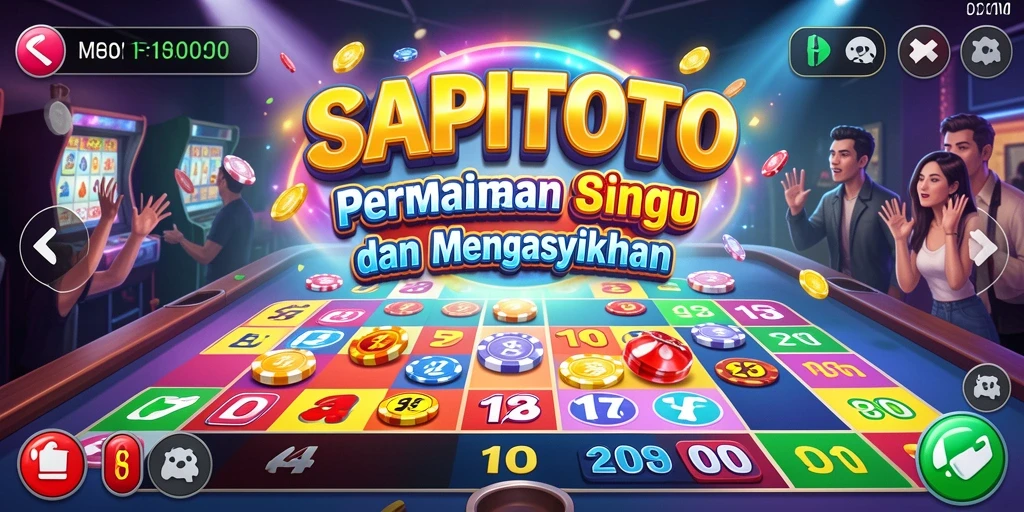Screenshot gameplay Bingo yang seru dan menarik dari SAPITOTO.